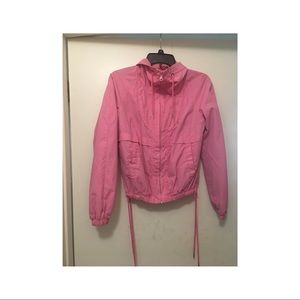 Light pink windbreaker